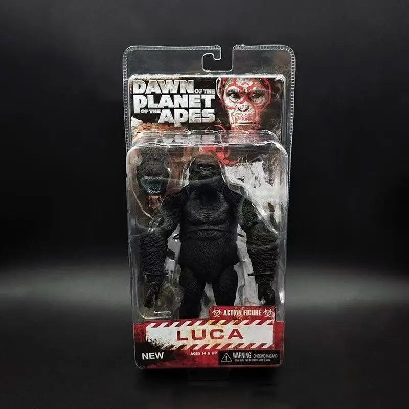 Rise of the Planet of the Apes PVC Figure Collection – Caesar, Koba, Luca & Maurice