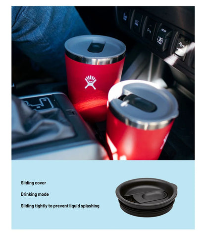 Hydro Flask 16oz/473ml Stainless Steel Insulated Cup - Fashionable Standard Sports Water Cup for Men, Women, and Children