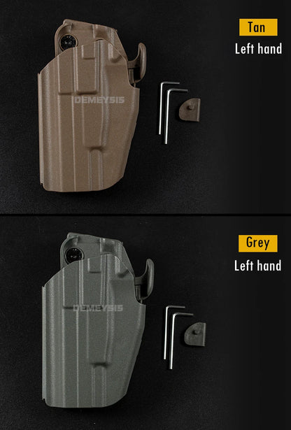 Adjustable Gun Holster — Right/Left Hand Waist Carry Case for Tactical Pistols