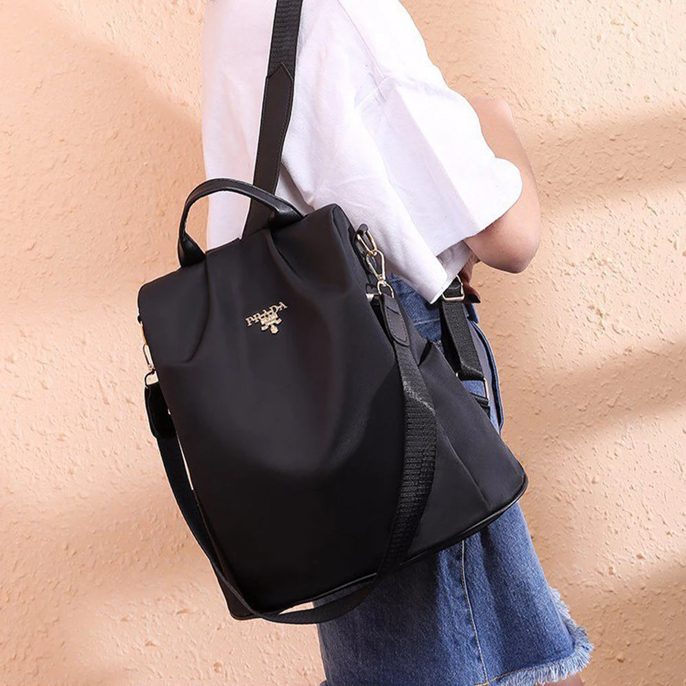 Multi-Functional Backpack for Women - Simple, Versatile, Dual-Use Waterproof and Anti-Theft Bag