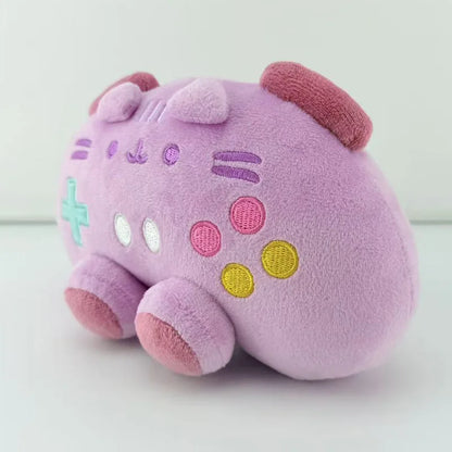 Cute Anime Cat Plush Doll - Soft Stuffed Toy for Birthdays, Christmas, and Collectible Gifts
