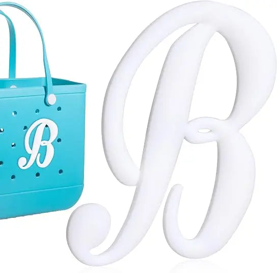 Alphabet Letter Charms for Bogg Bag – Decorative Accessories Inserts for Beach Bag