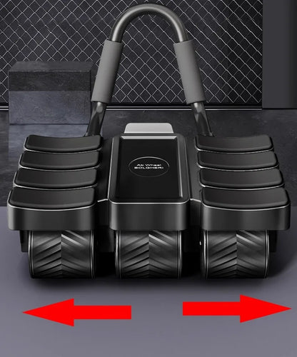 Smart Fit Abdominal Wheel – Six Wheels & Eight-Elbow Automatic Rebound with Mobile App Connectivity