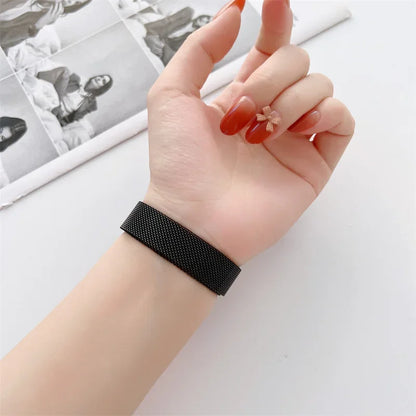 Metal Stainless Steel Strap for Xiaomi Mi Band 8 & 9 – Replacement Smart Bracelet Watchband