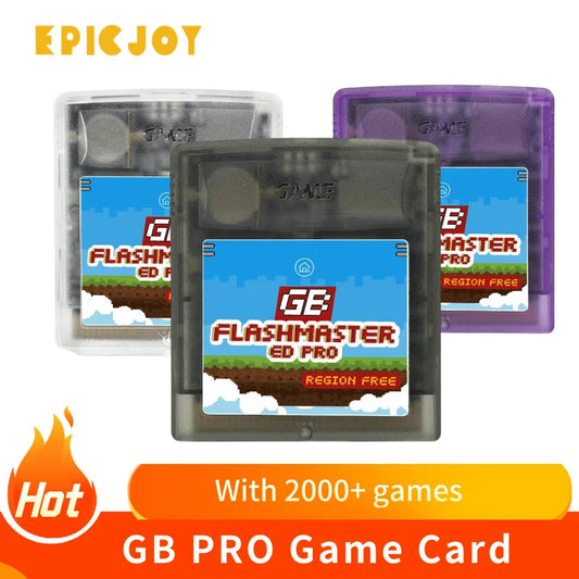 GB Game Card 1000-in-1 for Gameboy, GBC & SP – OS V4 with 8GB TF Card for Game Consoles