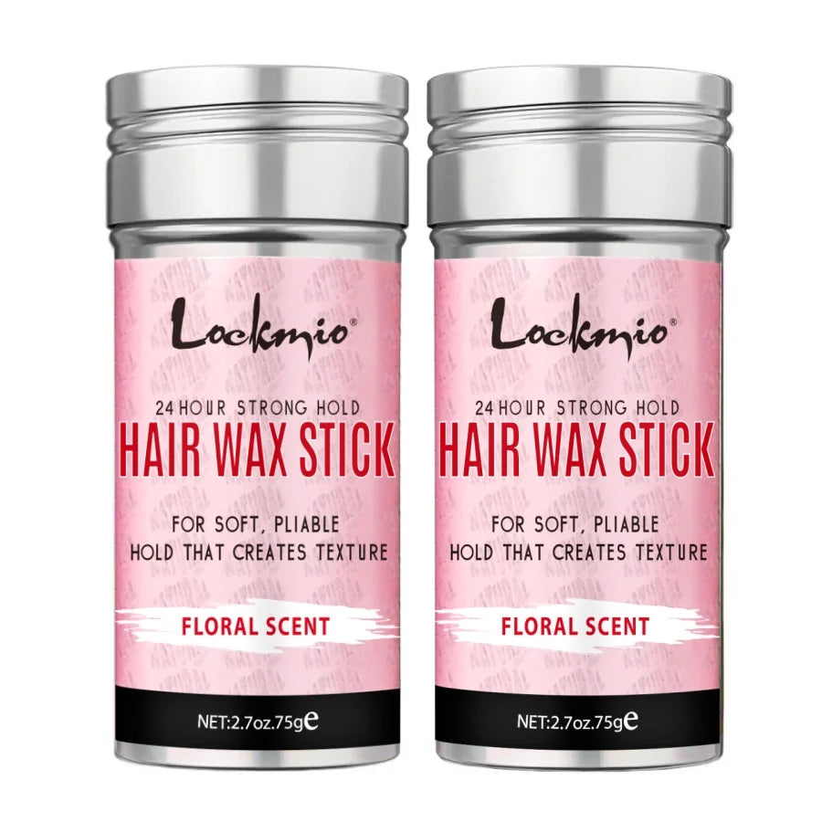 Professional Styling Wax for Women – Anti-Frizz Pomade, Smoothing Hair Mud, Messy Hair Control Rod for Natural Wigs