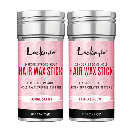 Professional Styling Wax for Women – Anti-Frizz Pomade, Smoothing Hair Mud, Messy Hair Control Rod for Natural Wigs