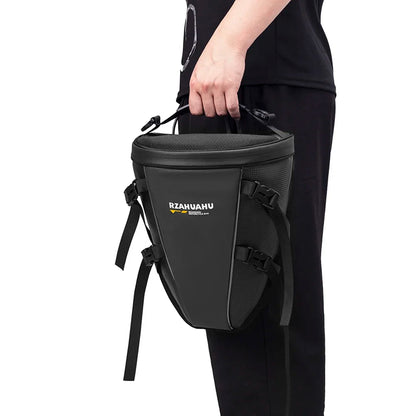 Large Capacity Motorcycle Backpack - Wear-Resistant, Waterproof Motorbike Tail Bag, Suitable for Electric Bikers
