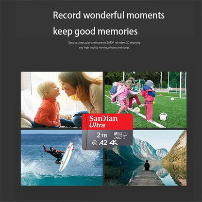 SanDian High-Speed SD & Micro SD Card – 256GB, 512GB, 1TB, 2TB Memory for Phone, Drone & Devices
