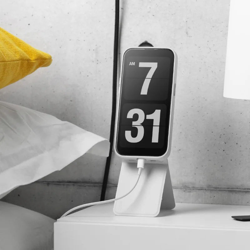 Desktop Magnetic Phone Holder - Multi-functional Bracket Metal Desk Stand with Angle Adjustment - Compatible with iPhone 14, 13, 15 Pro Max Plus