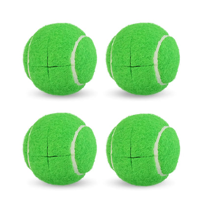 4pcs Precut Walker Tennis Balls – Heavy Duty Felt Pads for Furniture Legs & Floor Protection