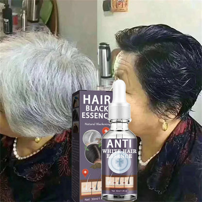White Hair Remover – Restore Natural Hair Color in 7 Days, Gray Hair Treatment Solution