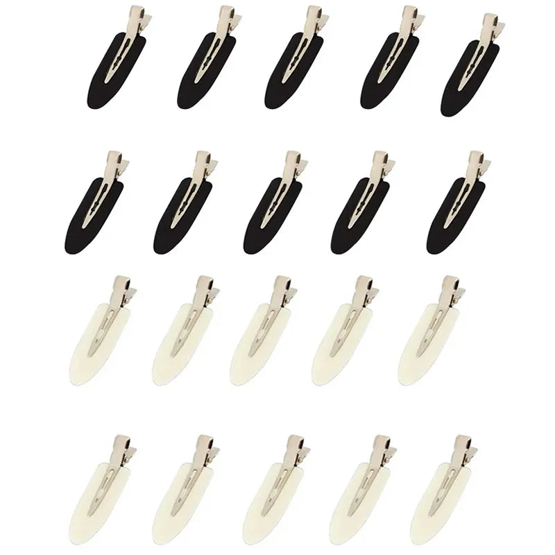 10PCS No Crease Hair Clips Set – Basic Hairpins for Women & Girls, No Bend, Styling & Makeup Accessories