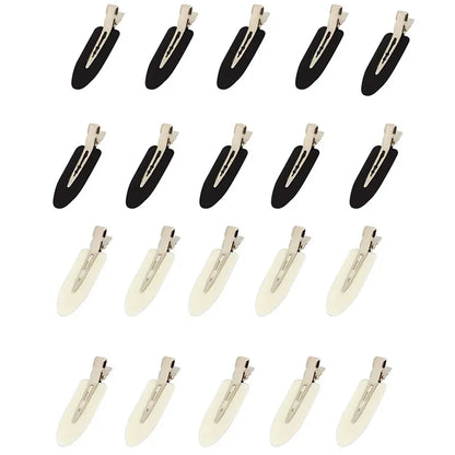 10PCS No Crease Hair Clips Set – Basic Hairpins for Women & Girls, No Bend, Styling & Makeup Accessories