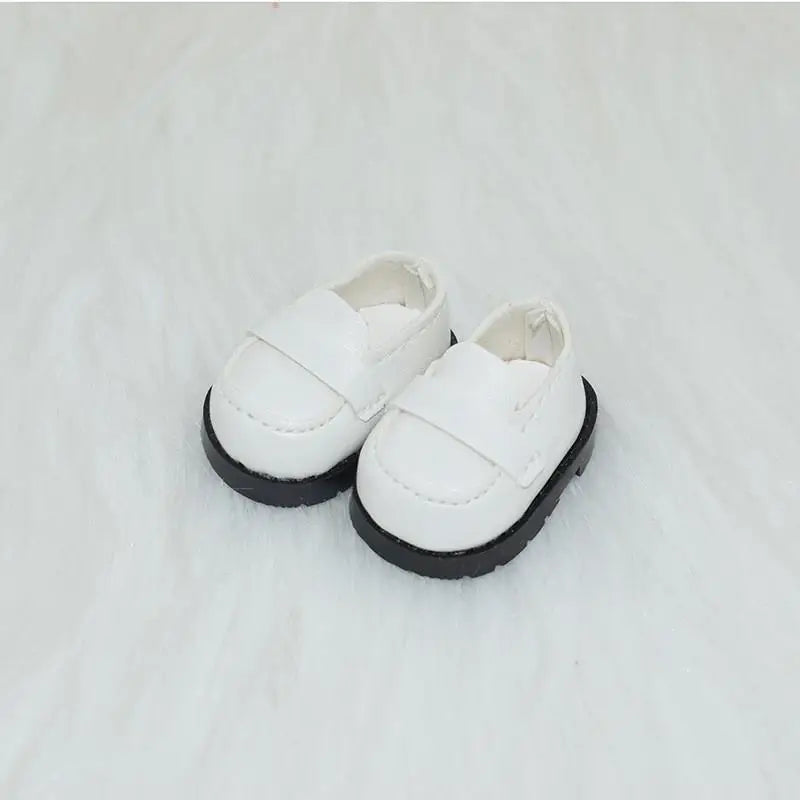 LABUBU Leather Shoes for 17cm Cotton Dolls – Casual Sports Boots DIY Doll Accessories
