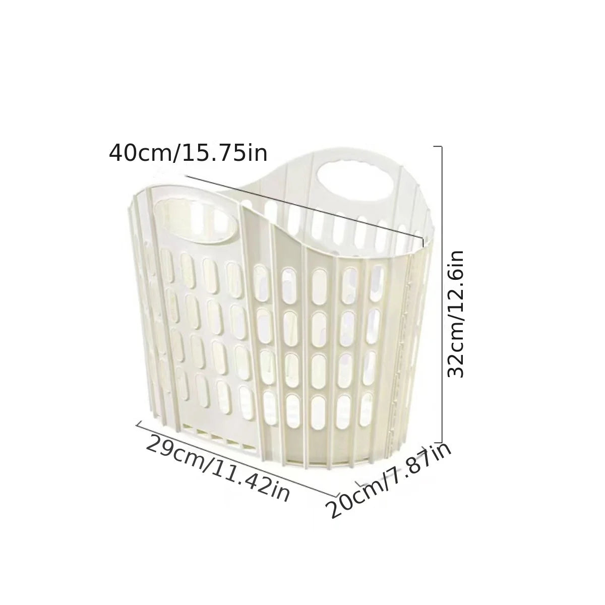 Modern Foldable Laundry Hamper – High-Capacity Portable Clothes Organizer, Durable Laundry Basket for Home & Bathroom