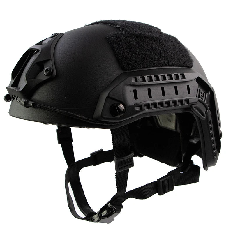 FAST Tactical Airsoft Helmet – Thickened ABS MH Helmet for Outdoor CS, PJ Air Gun Shooting Protective Gear