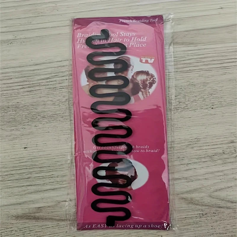 Multi-Purpose Hairstyle Tool - Fishbone Braid and Easy Hair Design Styling Tool