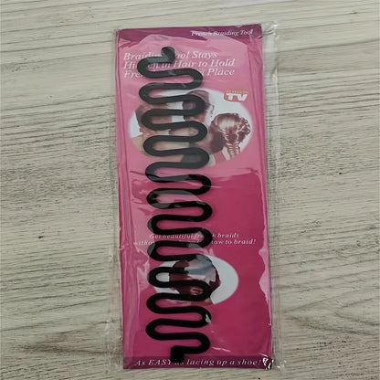 Multi-Purpose Hairstyle Tool - Fishbone Braid and Easy Hair Design Styling Tool