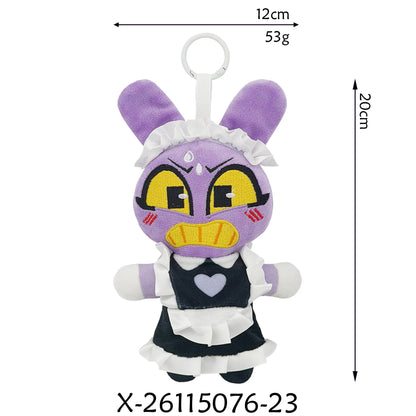41-Style The Amazing Digital Circus Plush Toys - Clown & Rabbit Stuffed Dolls for Kids, Fans, Collectors & Gifts