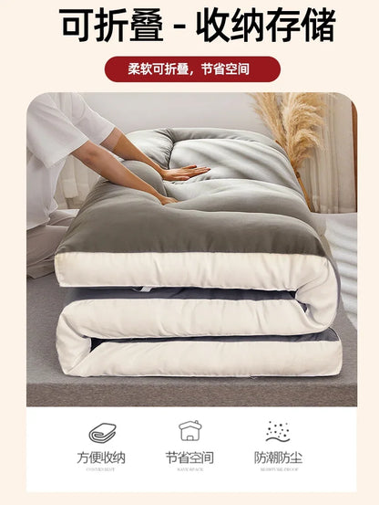Folding Tourist Sleeping Mattress – Comfortable Floor Bed for Kids, Couples, Students, Nordic Style Apartment Carpet