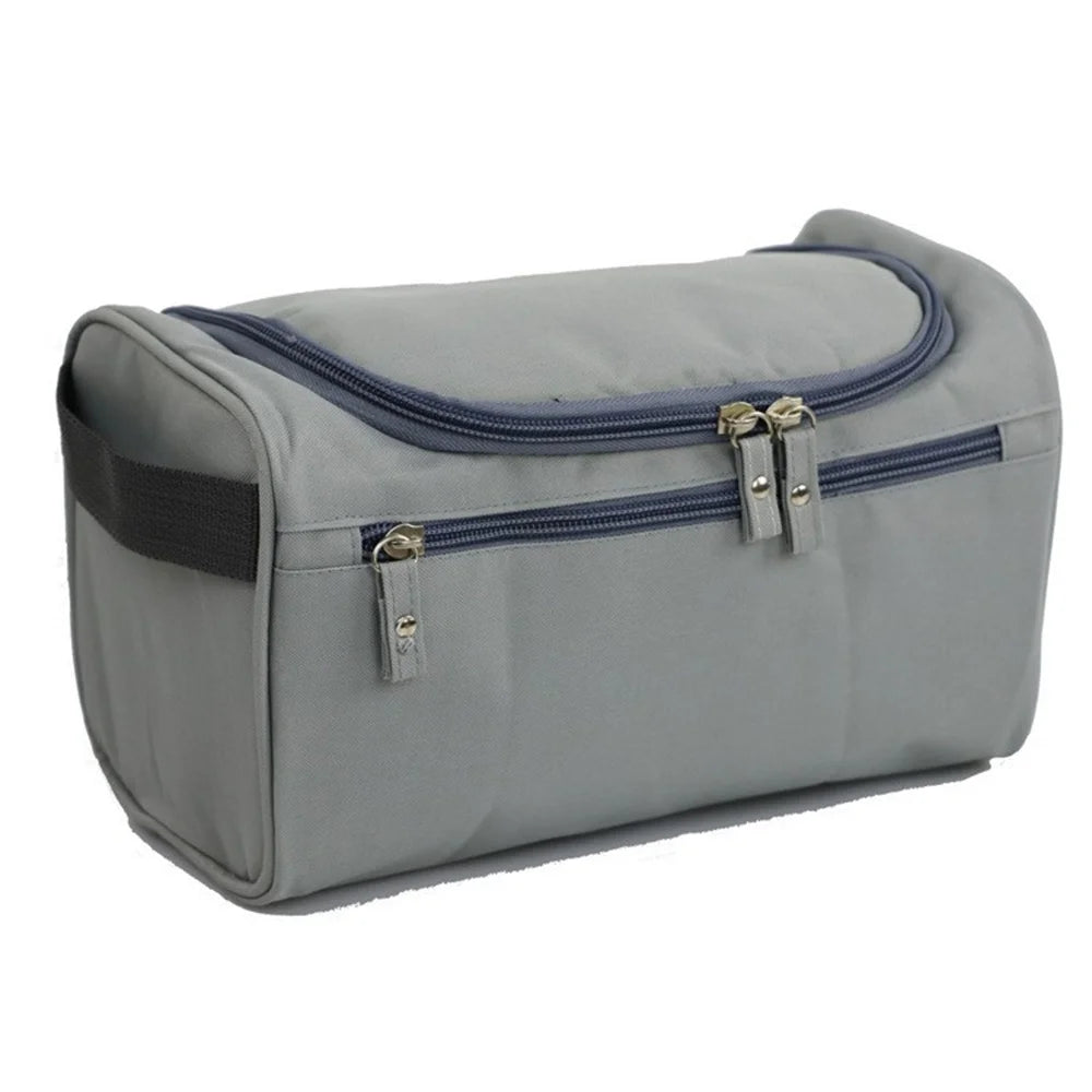 Waterproof Makeup & Cosmetic Organizer Bag – Travel Toiletry Storage Case for Men & Women Beauty Essentials Wash Pouch