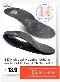 EiD Magnetic Therapy Foot Insoles – Soft Acupressure Sports Cushion for Men & Women