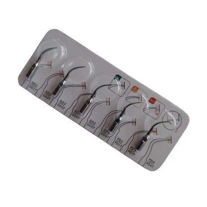 5PCS Dental Scaler Tips for EMS Woodpecker Ultrasonic Scaler Handpiece – Scaling Tips