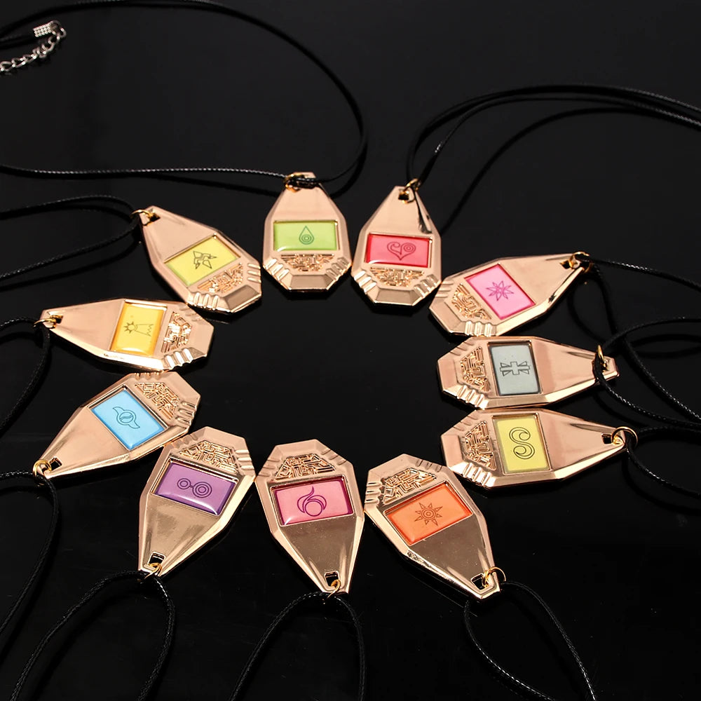 Digimon Adventure Evolver Necklace - Anime Metal Pendant Cosplay Jewelry Accessory Gift for Fans