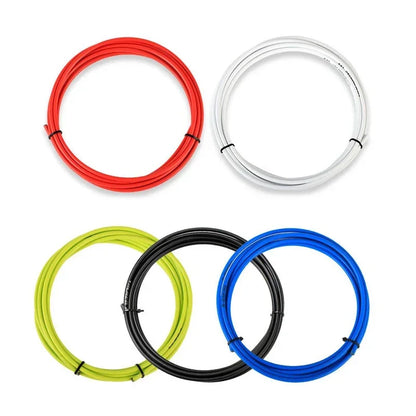 RGO Bicycle Brake Cable Housing Set — MTB Mountain Bike Derailleur & Shifter Cable with Caps