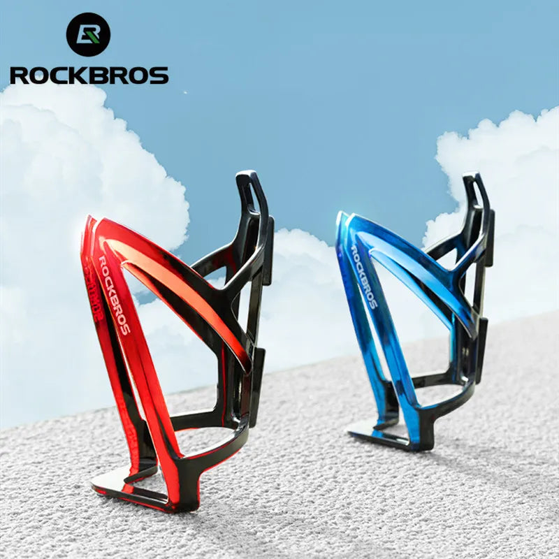 ROCKBROS Bicycle Bottle Cage - Lightweight Colorful MTB Road Bike Water Bottle Holder Cycling Accessory