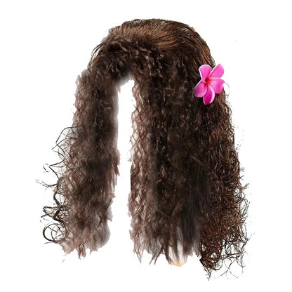 Princess Cosplay Wig for Girls - Synthetic Hair Halloween Birthday Party Costume Accessory