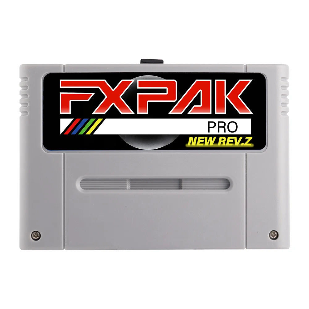 FXPAK Pro SD2 Rev.Z Game Cartridge – 16-Bit SNES/Super Famicom JP/EU/US Console, SA1 RPG Compatible with Cyclone IV