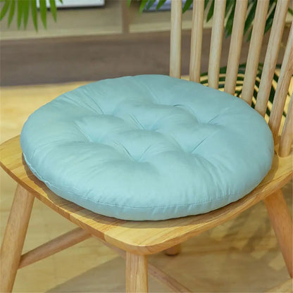 Non-Slip Thick Dining Chair Cushion – Round Nap Pillow Pad for Winter, Comfortable Chair Seat Cushion