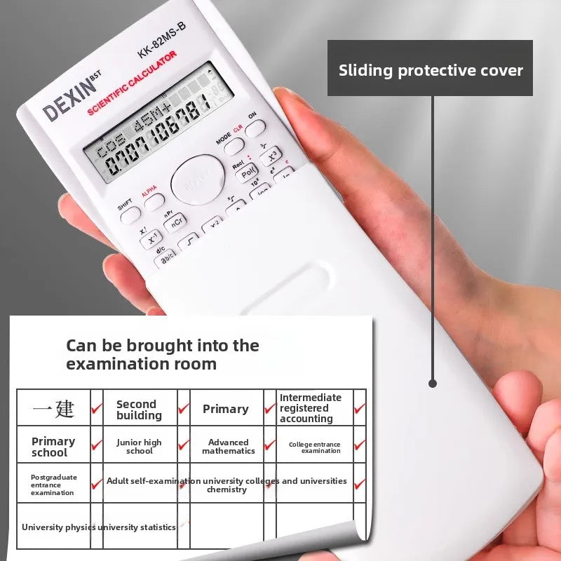 Student Scientific Calculator for Exams – Electronic Accounting & Math Functions, Primary School to CPA Use, Grade 4 Special Purpose Calculator