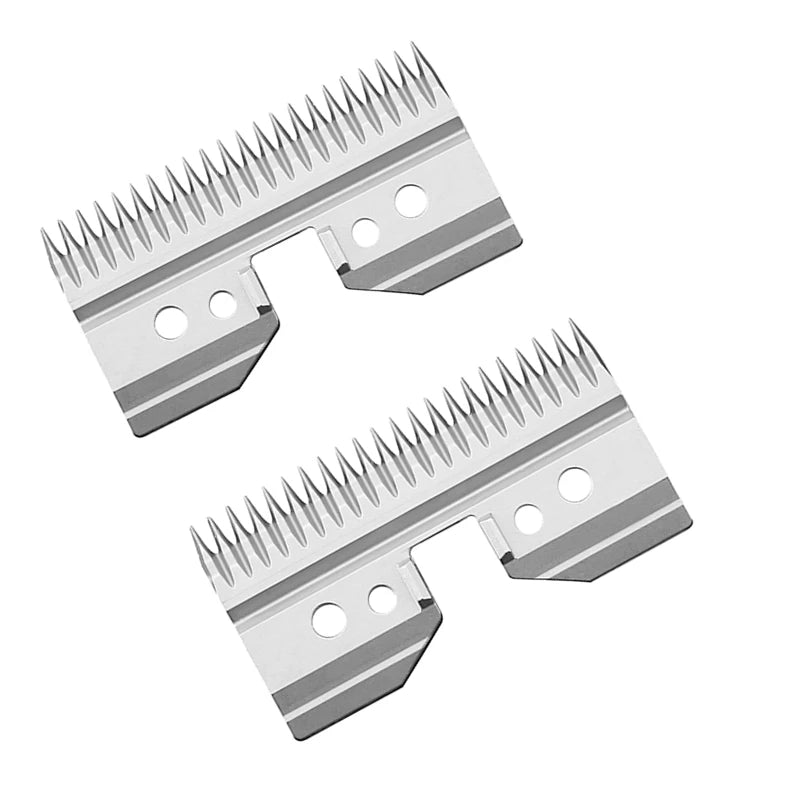 Professional Pet Dog Clipper Blades Set (3F–50#) – Compatible with Andis, Oster A5 & Wahl KM Animal Grooming Clippers Replacement Blades