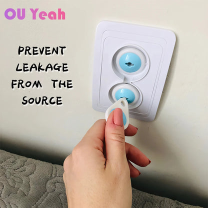 Child Safety Electric Socket Cover — Russian/EU Two-Phase Plug Protector for Baby and Kids Safety