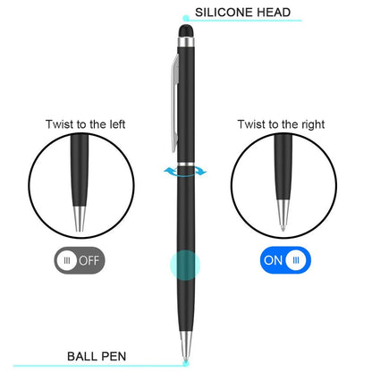 10PCS Universal Stylus Pen Set - Capacitive Touch Screen Drawing Pencil for iPhone, iPad, Samsung & Android Devices