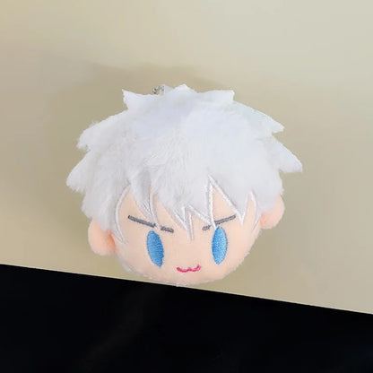 Jujutsu Kaisen Plush Pendant - Gojo Satoru & Geto Suguru Soft Stuffed School Bag Charm for Kids