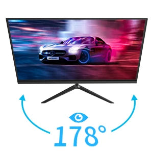 GreBear 24-Inch IPS Computer Monitor – FHD 1080p, 99% sRGB, Ultra Slim LED, 5ms Response, Low Blue Light