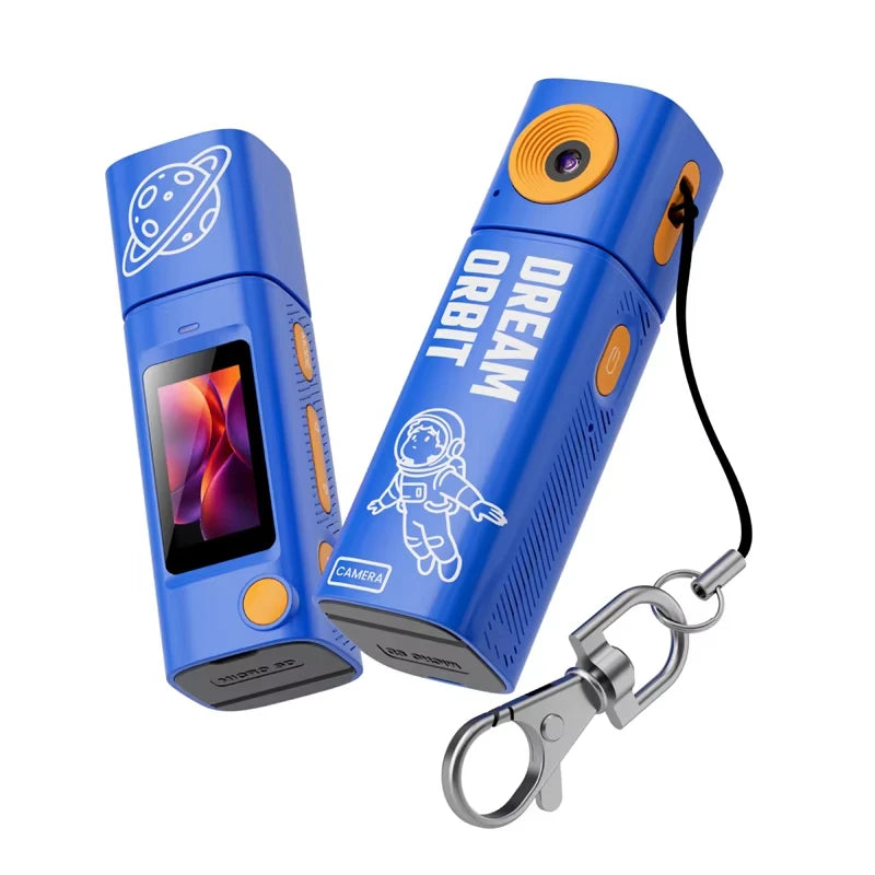 Lenovo G10 Mini Thumb Camera - 2K HD Wide-Angle Student Action Camera in Dopamine Colorway