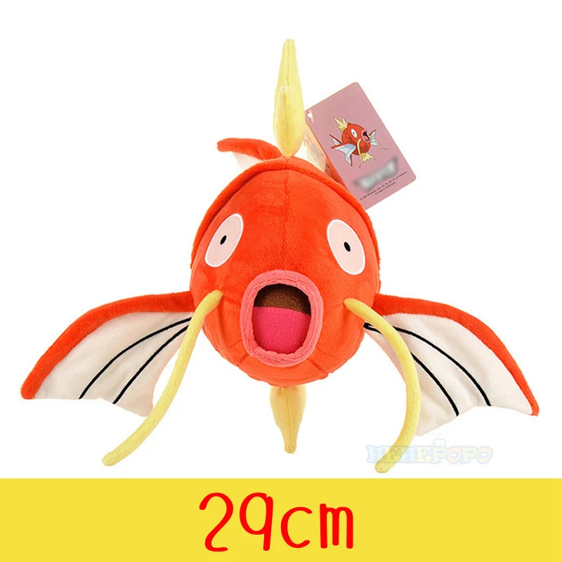 Original Pokémon Gengar Plush 24cm – Cute Pikachu Soft Stuffed Toy Doll for Kids Birthday Gift
