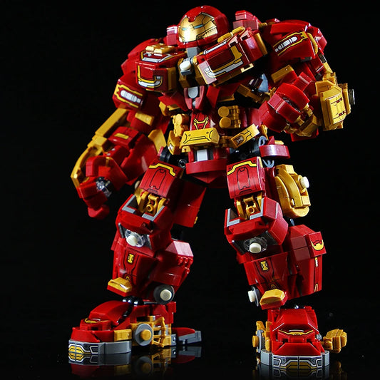 Marvel Superheroes Iron Man MOC Building Blocks Set 2000+ PCS — Creative Bricks Toy & Christmas Gift for Kids and Adults
