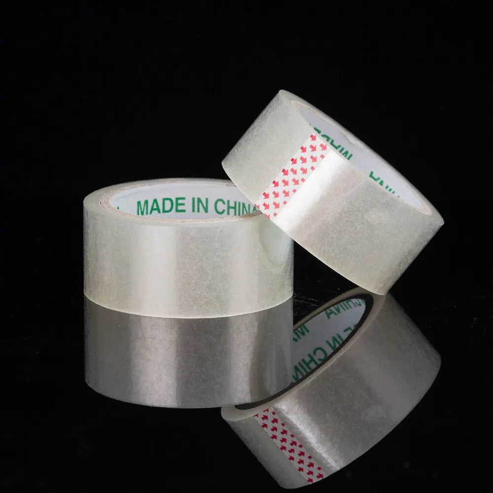 4.5cm x 70m Clear High Viscosity Adhesive Tape – Box Sealing, Carton Packing & DIY Mounting Fixing Tape