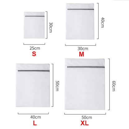 Mesh Laundry Bags Set – 4PCS/1PC Coarse Net Wash Bags for Washing Machines, Bra & Clothing Protector