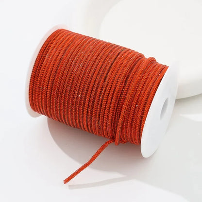 Rhinestone Cord Trim - 10-50 Yard Sparkling DIY Craft String for Clothing, Shoes, Bags & Wedding Decor