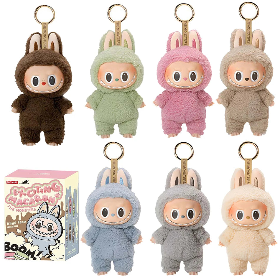 17cm Labubu Exciting Blind Box Anime Figures – Cute PVC Doll, Mysterious Box Toys, Hobbies Ornaments, Kids Christmas Gift