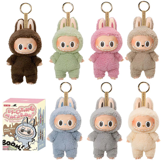 17cm Labubu Exciting Blind Box Anime Figures – Cute PVC Doll, Mysterious Box Toys, Hobbies Ornaments, Kids Christmas Gift