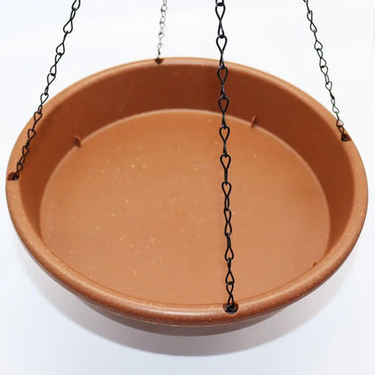 Hanging Bird Feeder & Water Bath Tray – Outdoor Garden Plastic Feeder for Birds, Yard Decoration & Pet Supplies