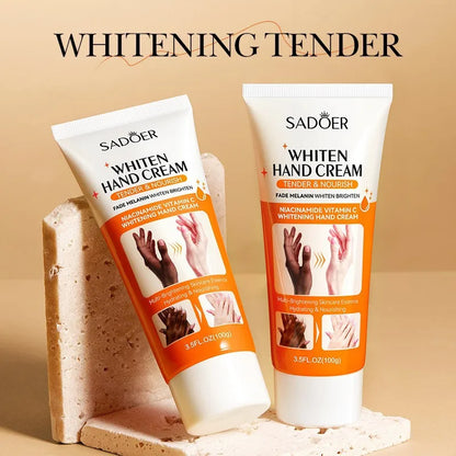 1/2/3pcs SADOER 100g Hand Cream – Moisturizing, Brightening & Non-Greasy Hydration for Soft, Beautiful Hands (Travel Size)